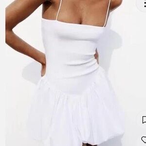 Zara drop waist bubble dress - never worn